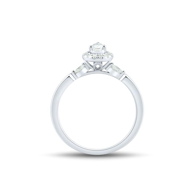 Lab Grown Diamond Ring in 10K White Gold &#40;1/3 ct. tw.&#41; – Image 2 of 3