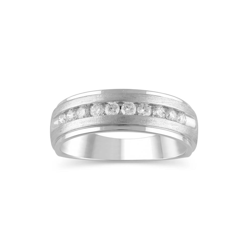 Men's Diamond Band in Platinum (1/2 ct. tw.) – Image 1 of 3