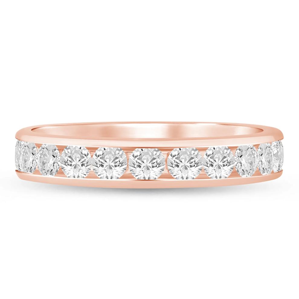 Diamond Channel Band in 14K Rose Gold (1 ct. tw.) – Image 1 of 3