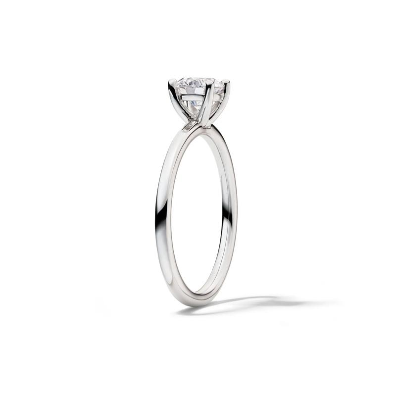 Lab Grown Diamond Round Solitaire Engagement Ring in 14k White Gold &#40;3/4 ct.&#41; – Image 3 of 4
