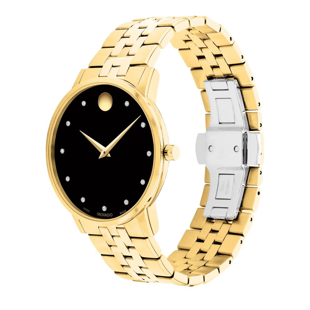 Museum Classic Watch in Yellow Gold-Tone Stainless Steel, 40MM – Image 2 of 3