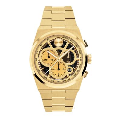 Men's Quest Watch in Gold-Tone Stainless Steel