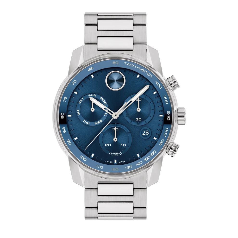 Verso Men&rsquo;s Watch in Stainless Steel, 44MM – Image 1 of 3
