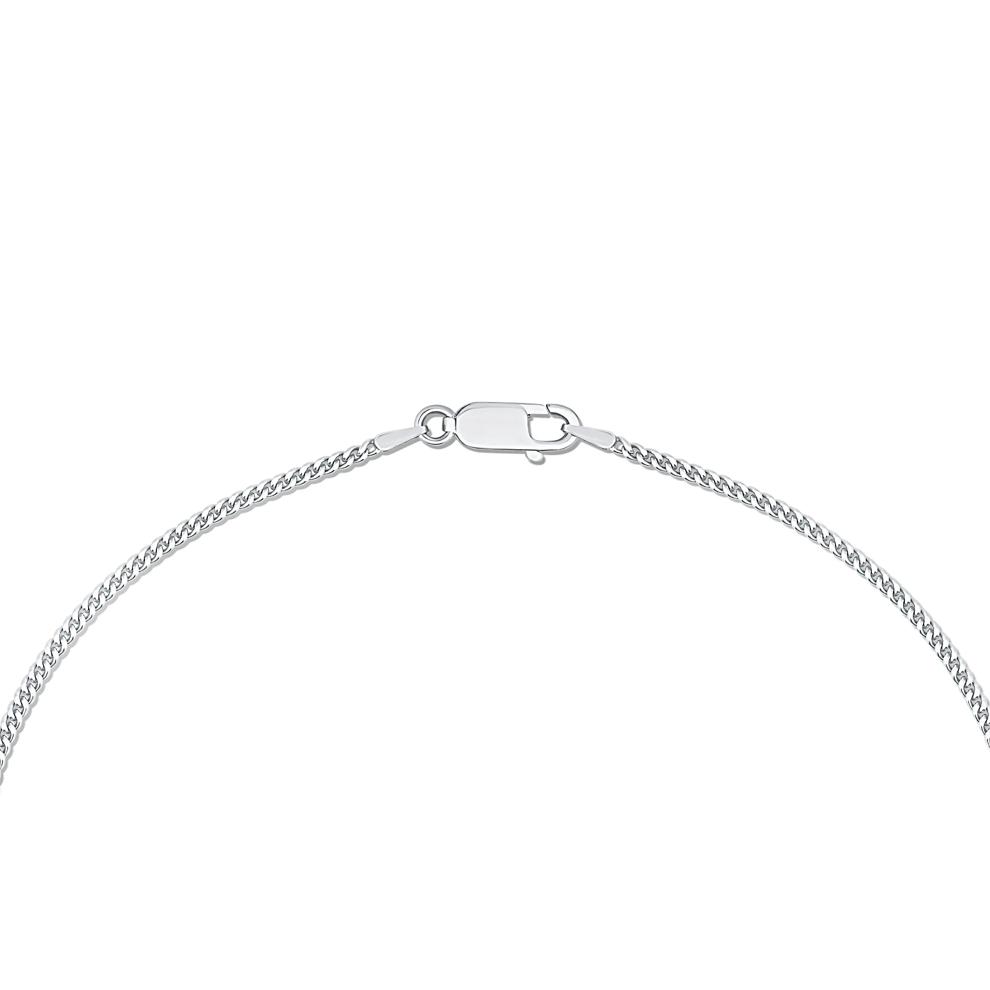 Lab Grown Diamond Emerald-Cut Pendant Necklace in 10K White Gold (1 1/2 ct. tw.) – Image 2 of 4