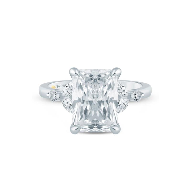 Bea Lab Grown Diamond Engagement Ring in 14K Gold – Image 1 of 6