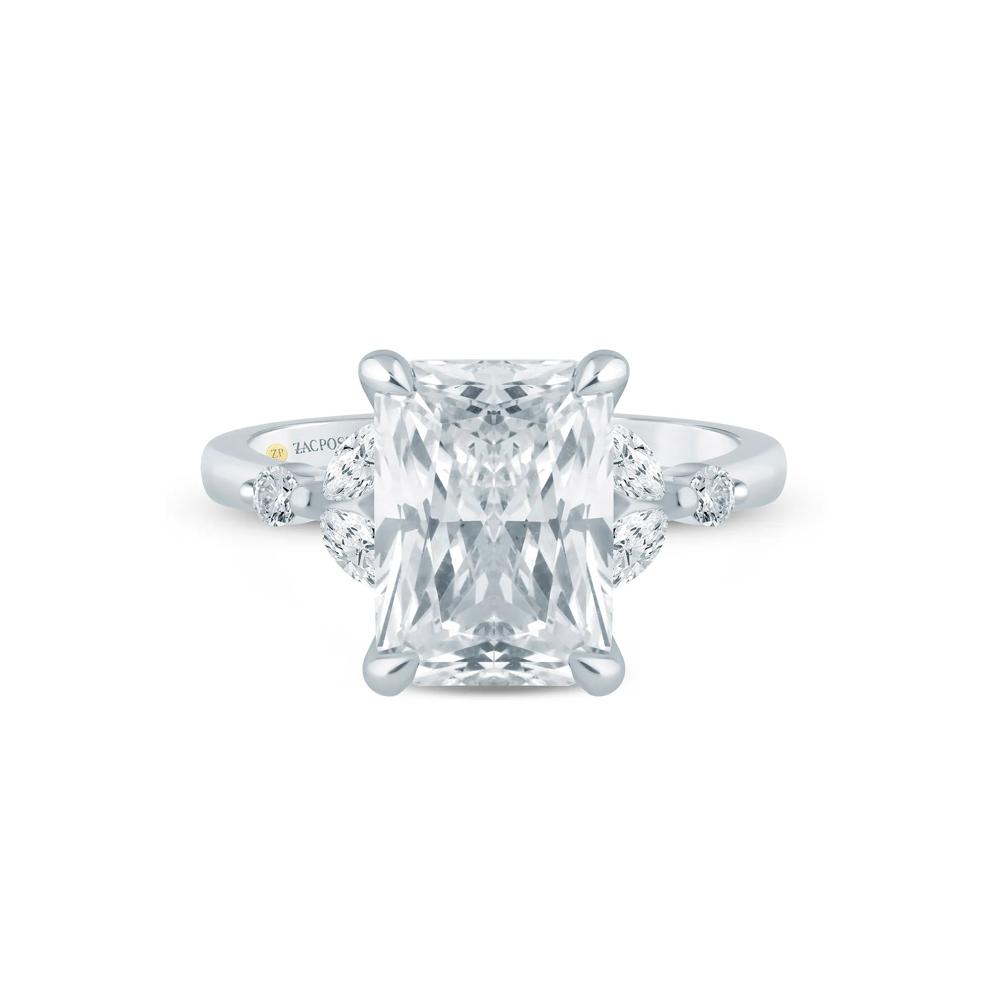 Bea Lab Grown Diamond Engagement Ring in 14K Gold – Image 1 of 6