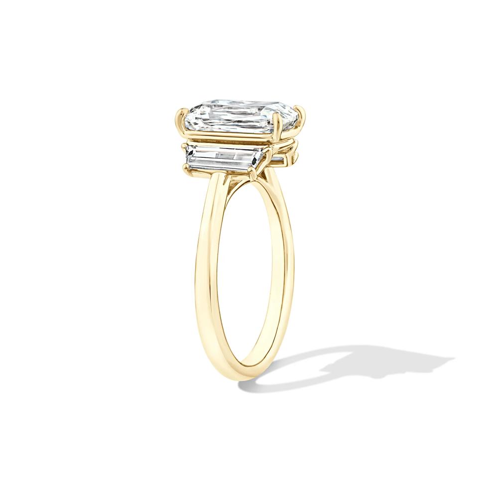 Lab Grown Diamond Special-Cut Cushion Engagement Ring in 14K Yellow Gold (3 5/8 ct. tw.) – Image 3 of 4