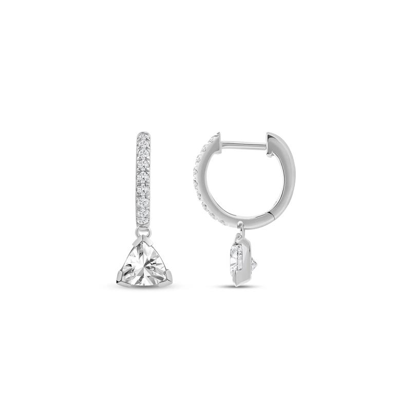 Lab Grown Diamond Drop Earrings in 14K White Gold &#40;1 1/2 ct. tw.&#41; – Image 3 of 3