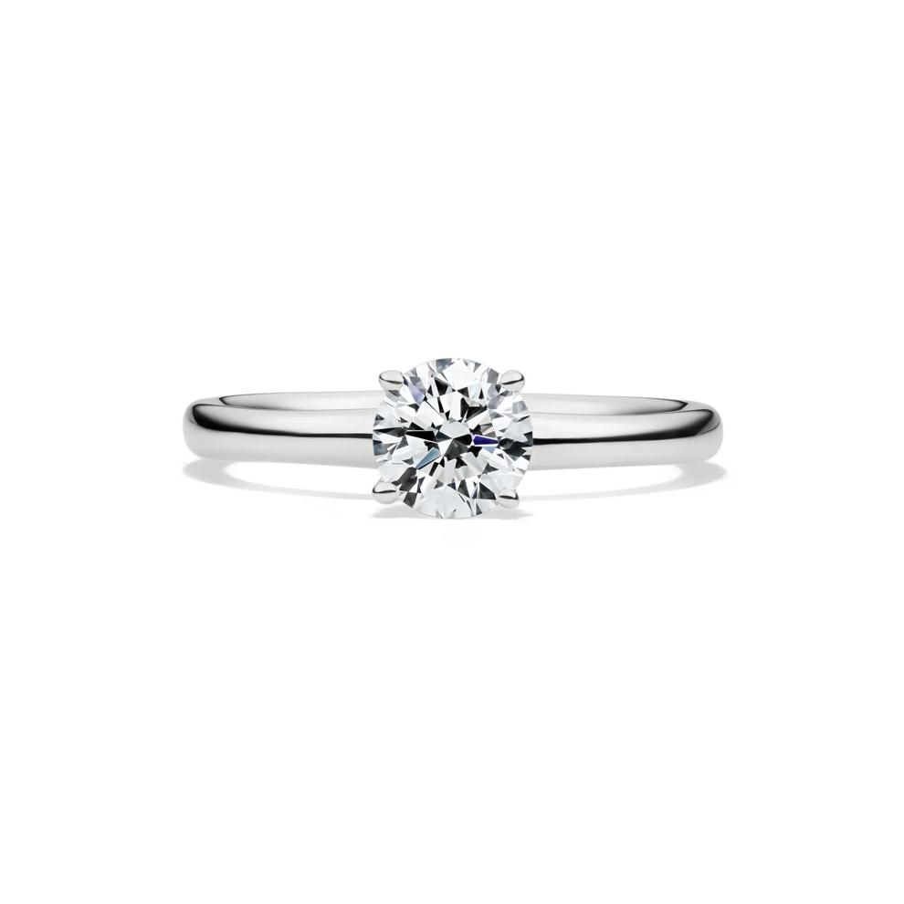 Diamond Round Brilliant Cut Solitaire Engagement Ring in 14K White Gold (3/4 ct.) – Image 1 of 5