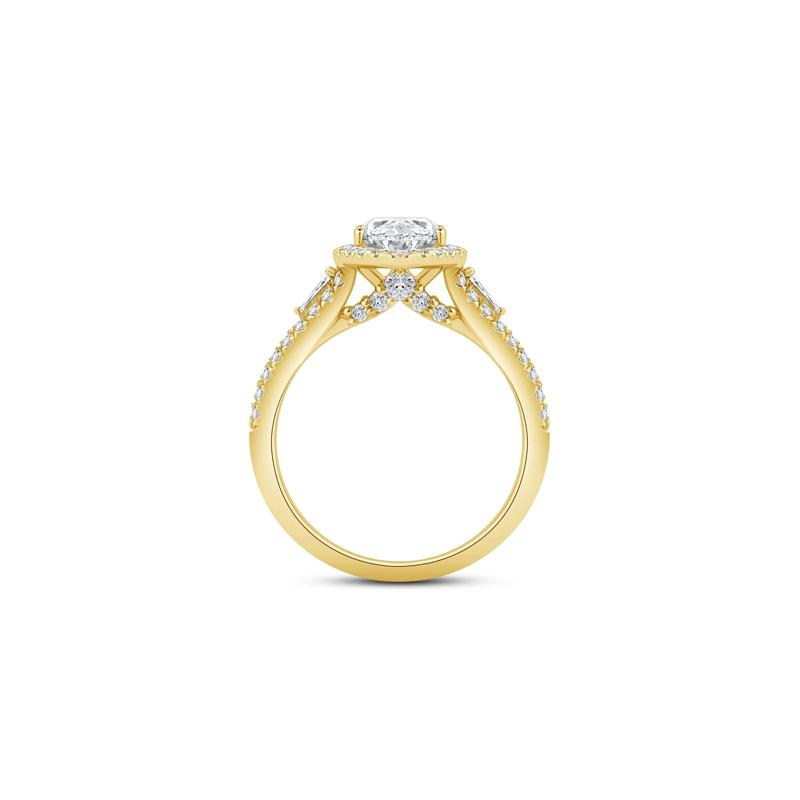 Maya Lab Grown Diamond Engagement Ring in 18K Yellow Gold &#40;2 3/4 ct. tw.&#41;  – Image 2 of 4