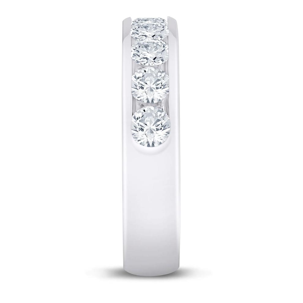 Lab Grown Diamond Channel-Set Band in Platinum (1 1/2 ct. tw.) – Image 2 of 3