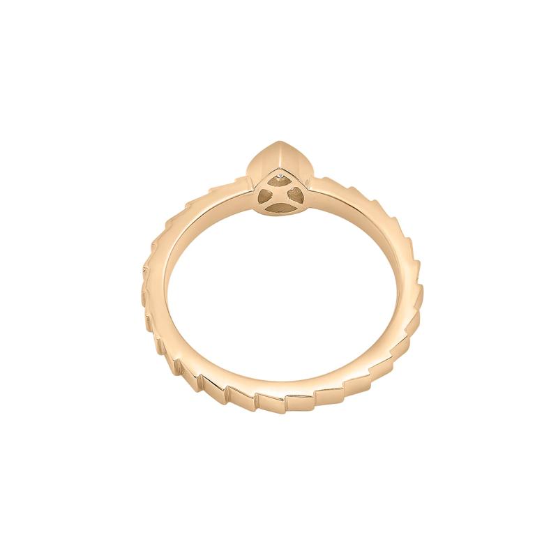 Diamond Accent Pear Cluster Ring in Vermeil – Image 5 of 7