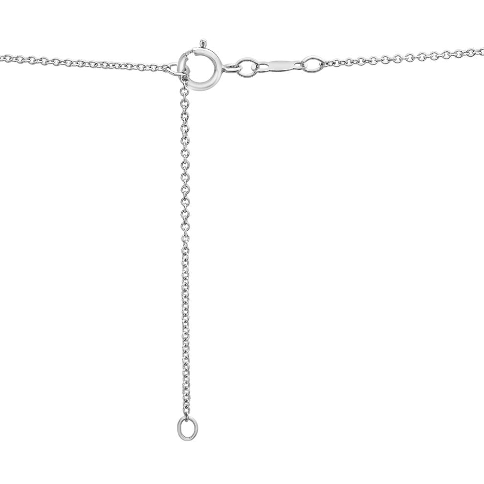 Black Diamond Seahorse Pendant in Sterling Silver (1/10 ct. tw.) – Image 3 of 4