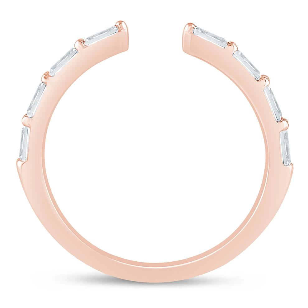Lab Grown Diamond Open Band in 14K Rose Gold (1/4 ct. tw.) – Image 2 of 3