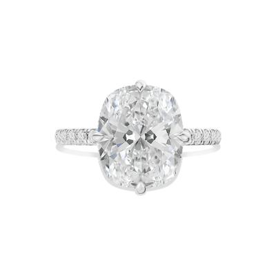 Thalia Lab Grown Diamond Engagement Ring in Platinum (6 1/2 ct. tw.)