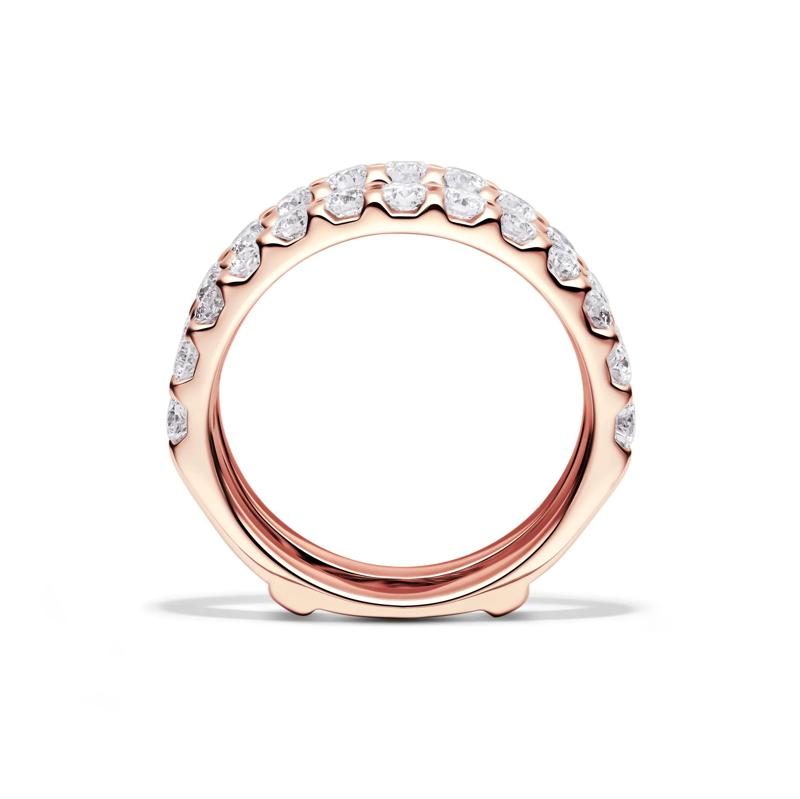 Diamond Chevron Insert in 14K Gold – Image 2 of 4