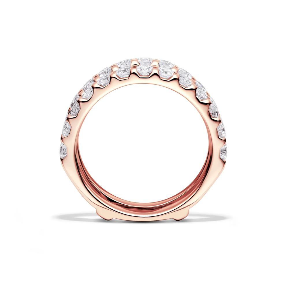 Diamond Chevron Insert in 14K Gold – Image 2 of 4