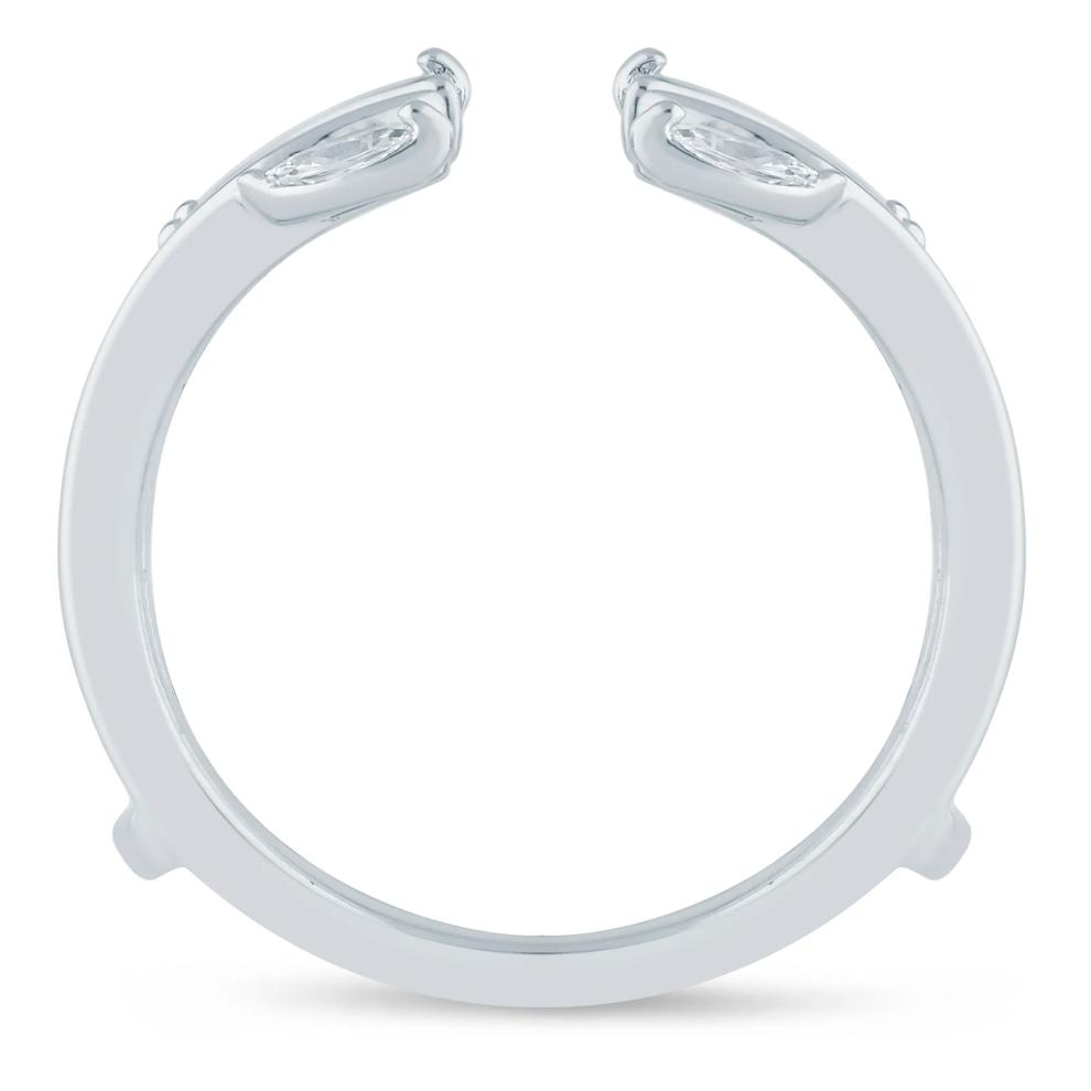 Lab Grown Diamond Marquise Open Insert in 14K White Gold (3/8 ct. tw.) – Image 2 of 3