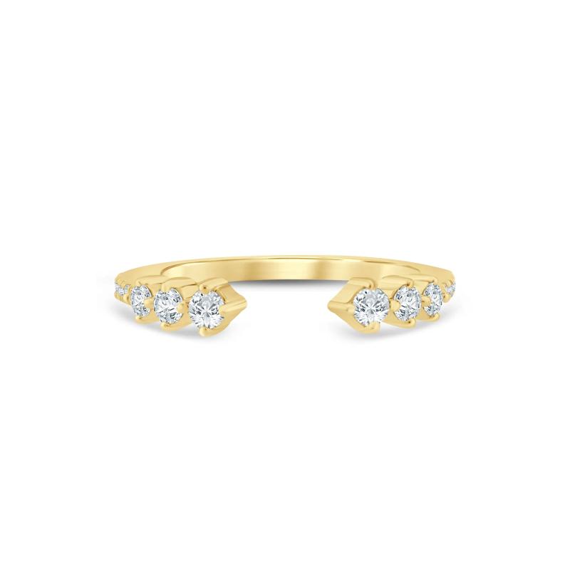 Lab Grown Diamond Open Band in 14K Yellow Gold &#40;1/3 ct. tw.&#41; – Image 1 of 3