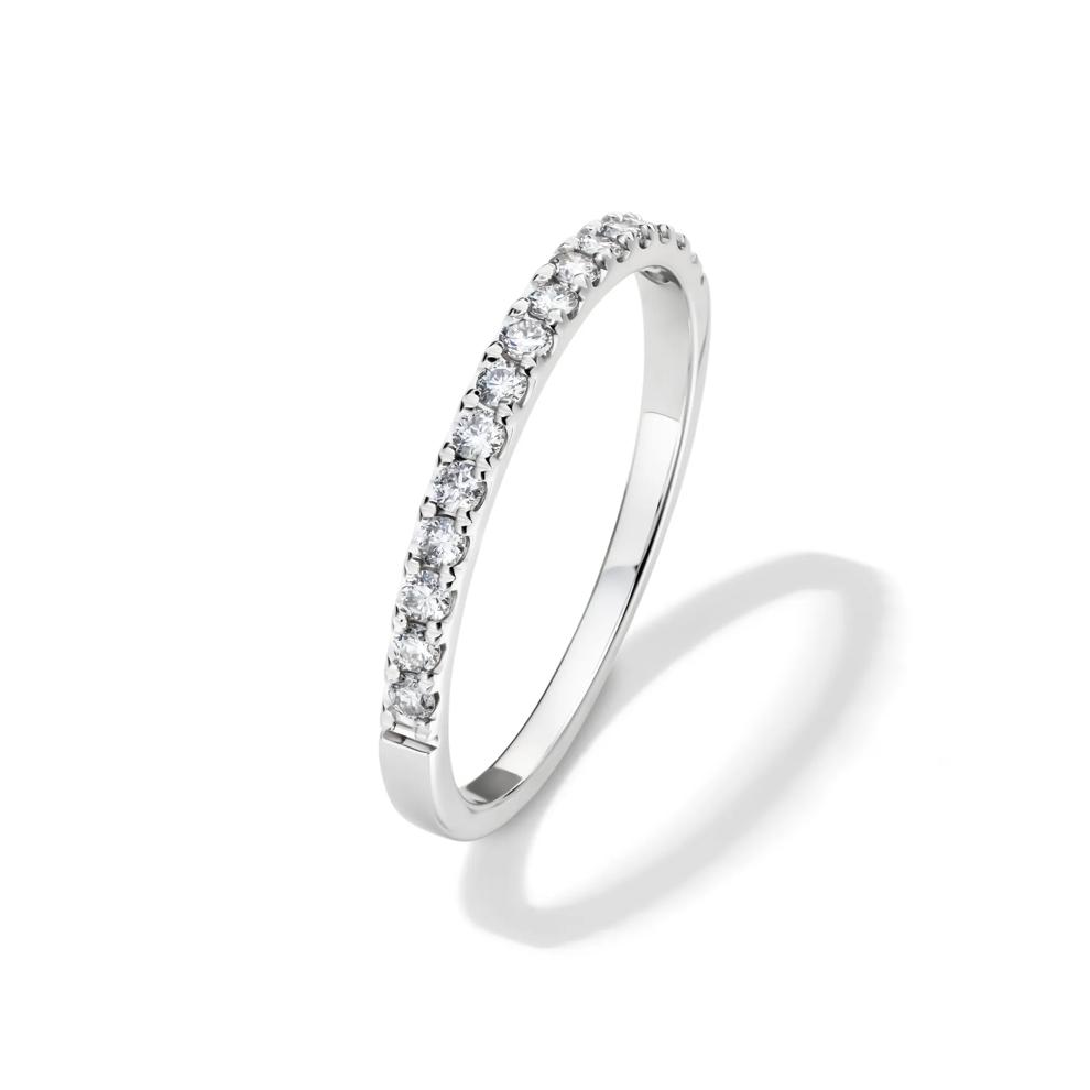 Diamond Anniversary Band in Platinum (1/4 ct. tw.) – Image 4 of 4