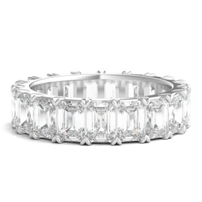 Emerald-Cut Diamond Eternity Band in Platinum (7 ct. tw.)