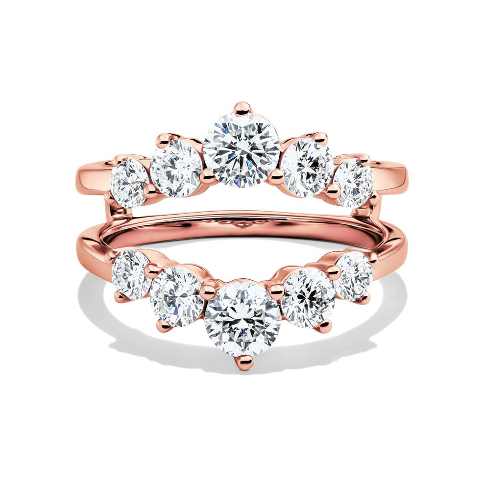 Lab Grown Diamond Insert in 14K Rose Gold (2 ct. tw.) – Image 1 of 4