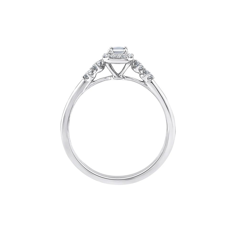 Lab Grown Diamond Promise Ring in 10K White Gold (1/2 ct. tw.) – Image 2 of 3