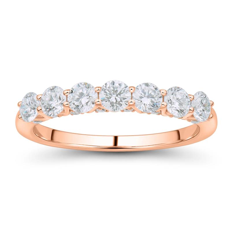 Lab Grown Diamond Band in 14K Rose Gold &#40;1 ct. tw.&#41; – Image 5 of 6