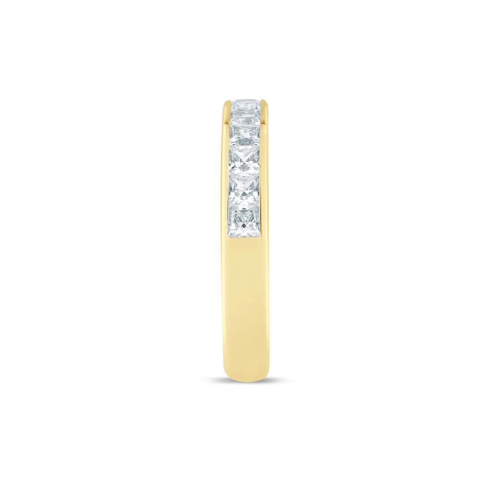 Princess-Cut Diamond Channel-Set Band in 14K Yellow Gold (1 ct. tw.) – Image 3 of 3