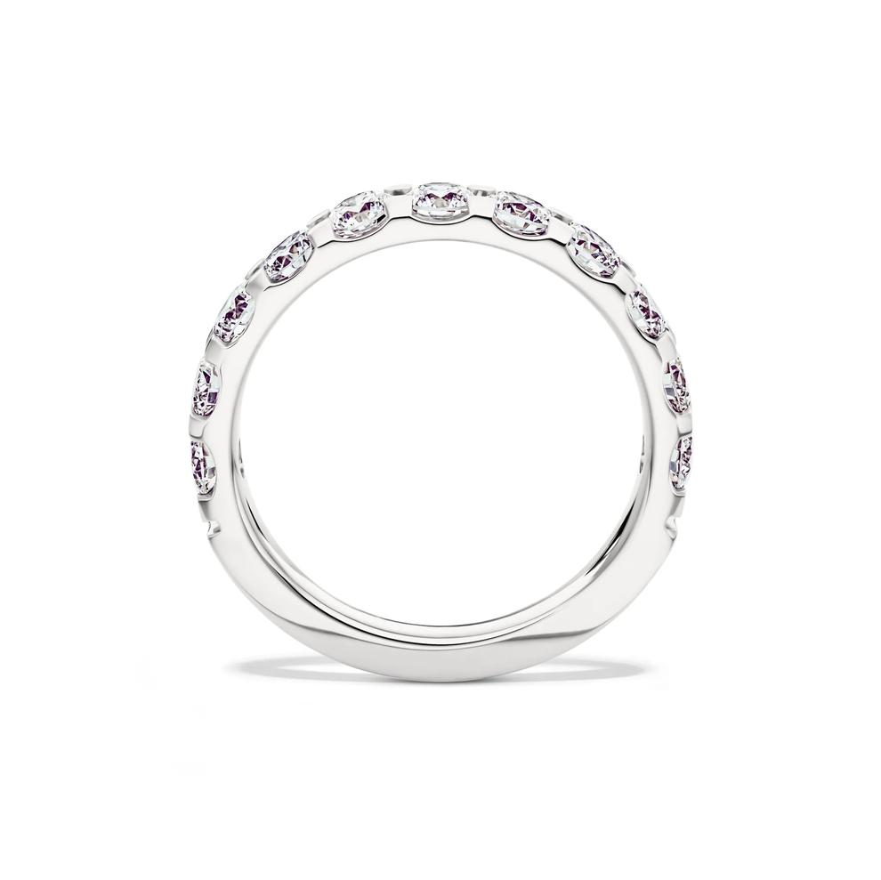 Lab Grown Diamond Anniversary Band Ring in Platinum (1 1/2 ct. tw.) – Image 2 of 3