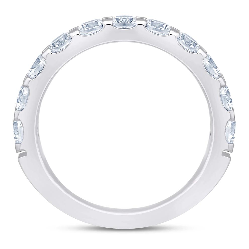 Lab Grown Diamond Anniversary Band Ring in Platinum (1 1/2 ct. tw.) – Image 2 of 3