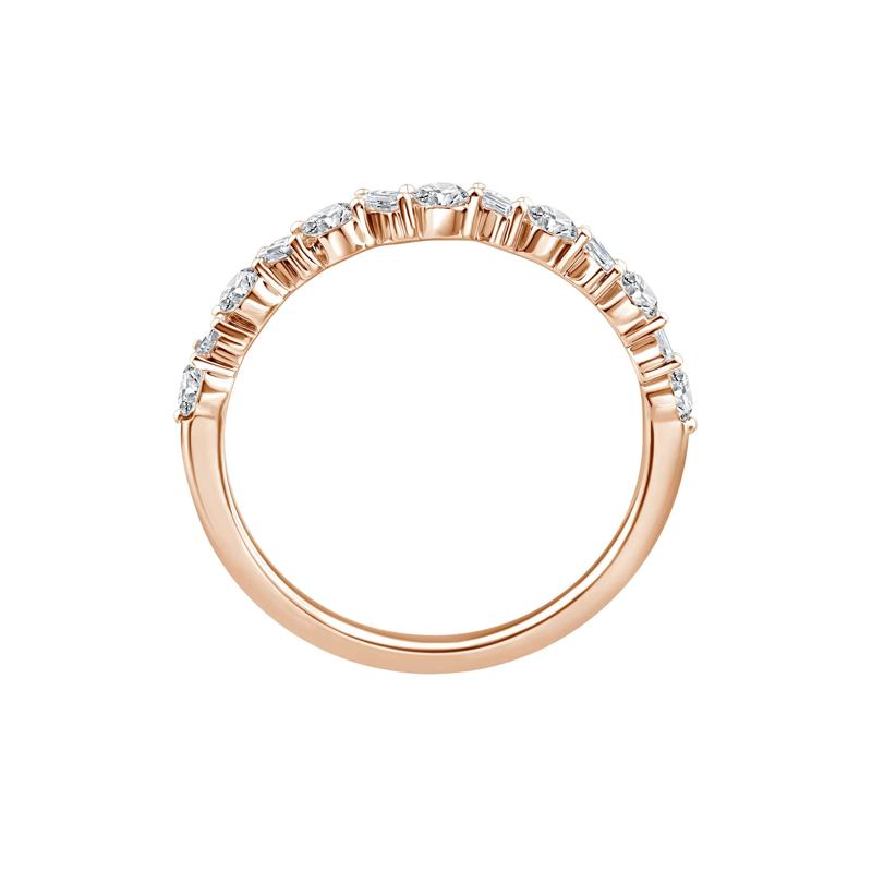 Lab Grown Diamond Band in 10K Rose Gold &#40;1/2 ct. tw.&#41; – Image 2 of 3