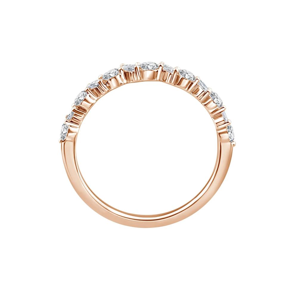 Lab Grown Diamond Band in 10K Rose Gold (1/2 ct. tw.) – Image 2 of 3