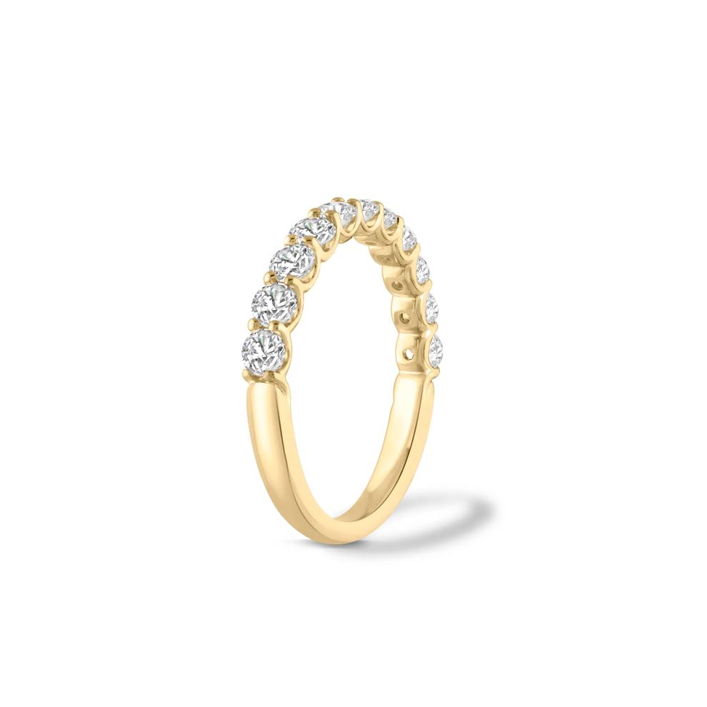 Lab Grown Diamond U-Prong Anniversary Band in 10K Yellow Gold (1 ct. tw.) – Image 4 of 4