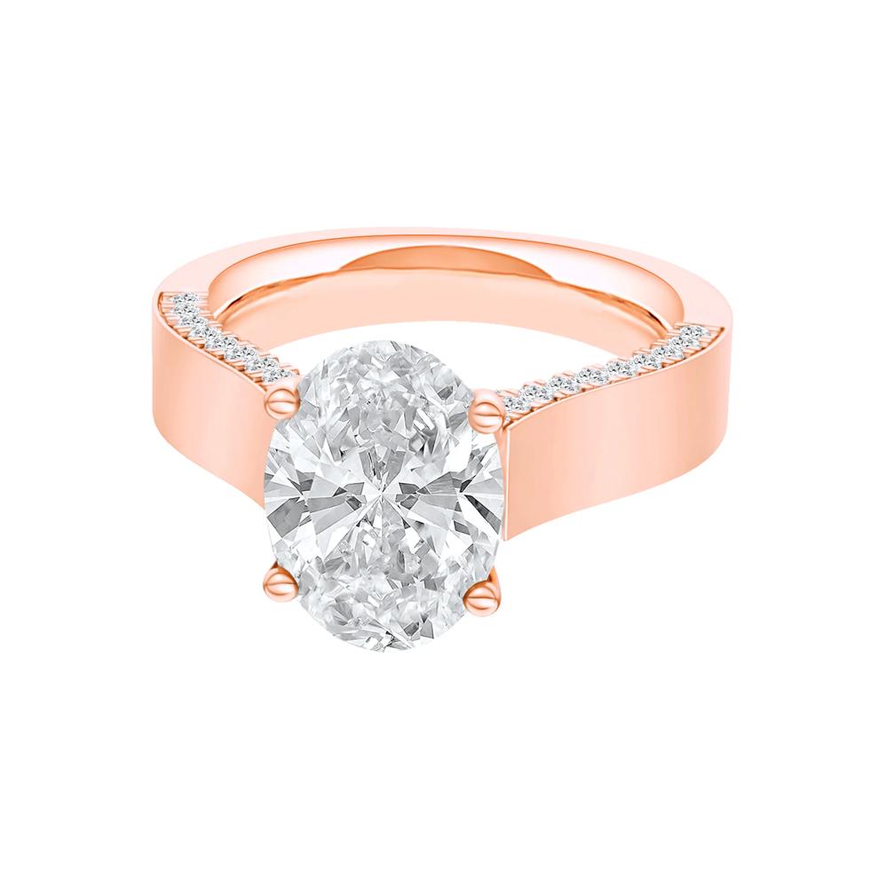 Lexi Lab Grown Diamond Engagement Ring in 14K Rose Gold (3 1/3 ct. tw.) – Image 5 of 5