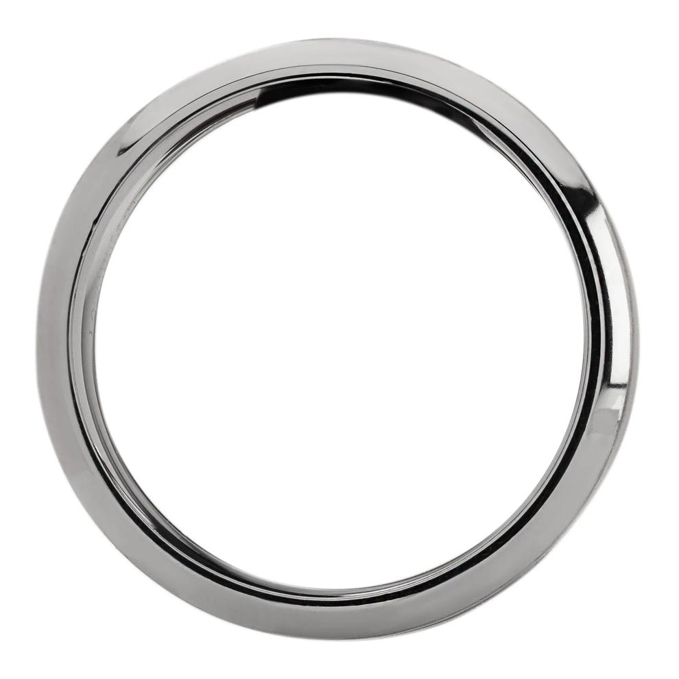 Men's High Bevel Satin and Polish Band in Tantalum, 7MM – Image 2 of 3