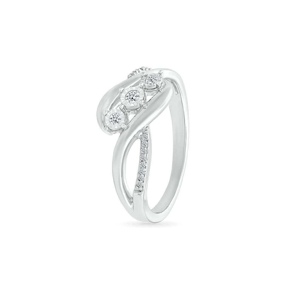 Diamond Promise Ring in 10K White Gold (1/8 ct. tw.) – Image 4 of 5