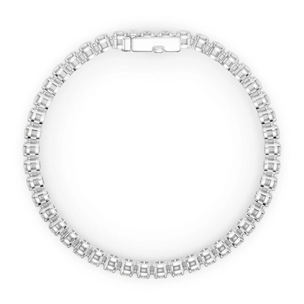 Lab Grown Diamond Tennis Bracelet in 14K White Gold (5 1/3 ct. tw.) – Image 2 of 4