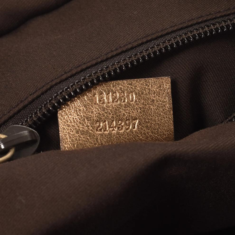 Pre-Owned Gucci Web Strap Bucket Bag – Image 6 of 7
