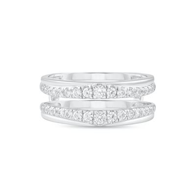 Diamond Insert in 10K White Gold (1/2 ct. tw.)