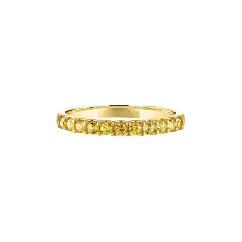 Yellow Sapphire Ring in 10K Yellow Gold – Image 1 of 3