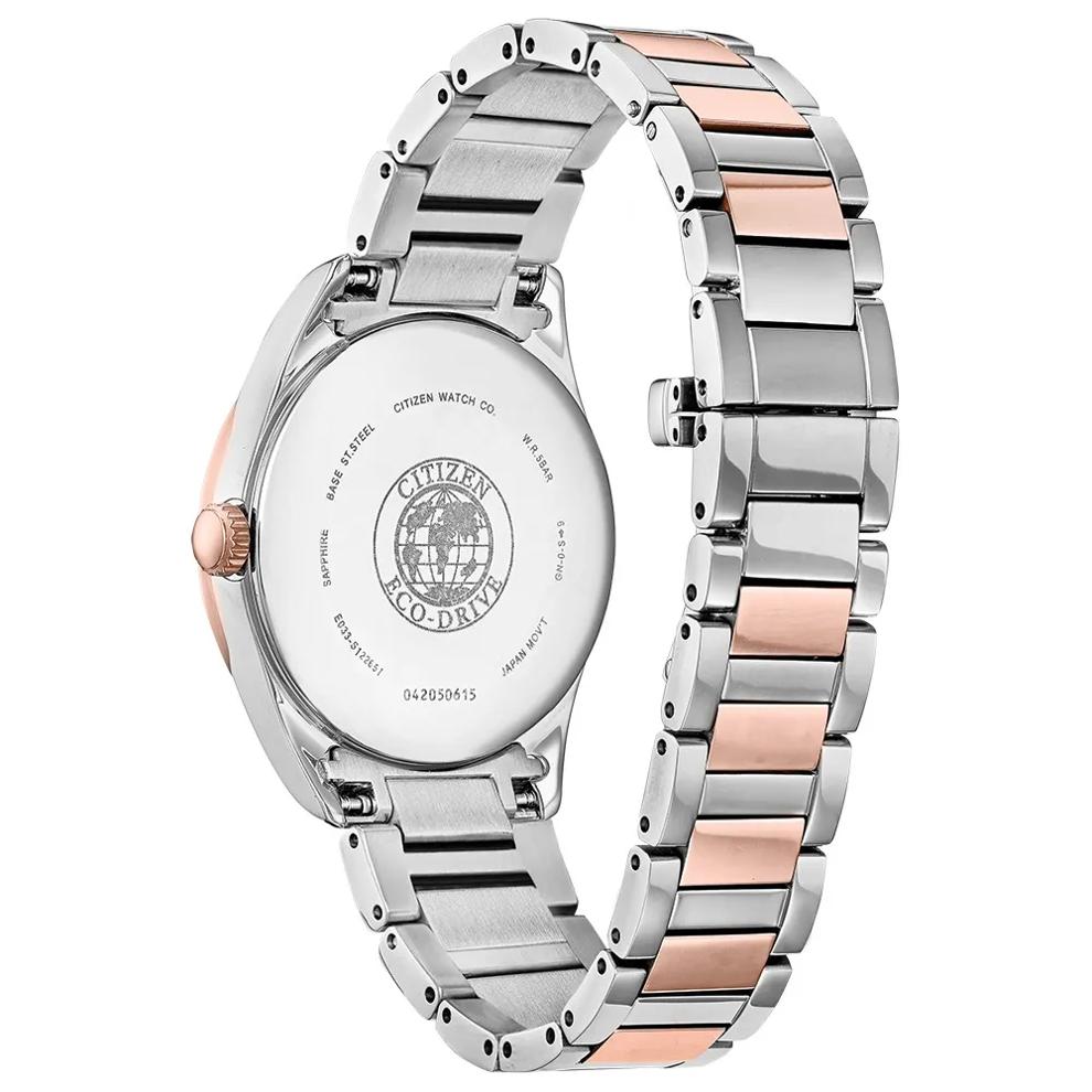 Arezzo Women&rsquo;s Watch with Diamonds in Rose Gold-Tone Ion-Plated Stainless Steel – Image 2 of 2