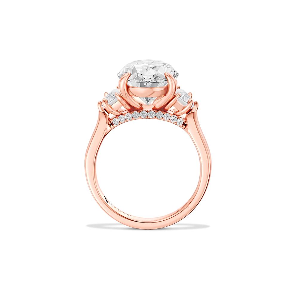 Penelope Lab Grown Diamond Engagement Ring in 14K Rose Gold (5 7/8 ct. tw.) – Image 2 of 4