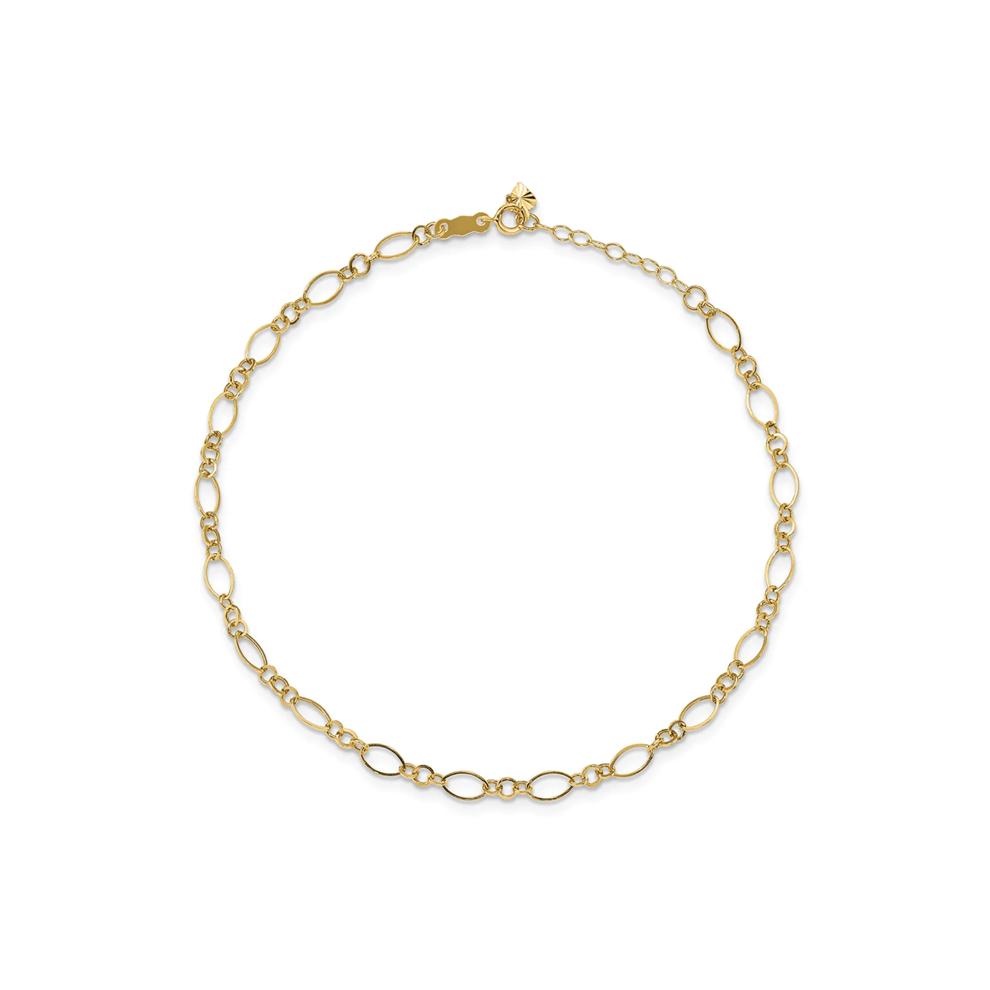 Anklet in 14K Yellow Gold, 9" – Image 1 of 1