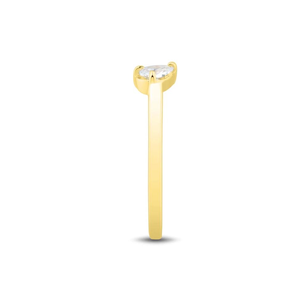 Lab Grown Diamond Open Toi et Moi Ring in Vermeil (1/4 ct. tw.) – Image 3 of 3