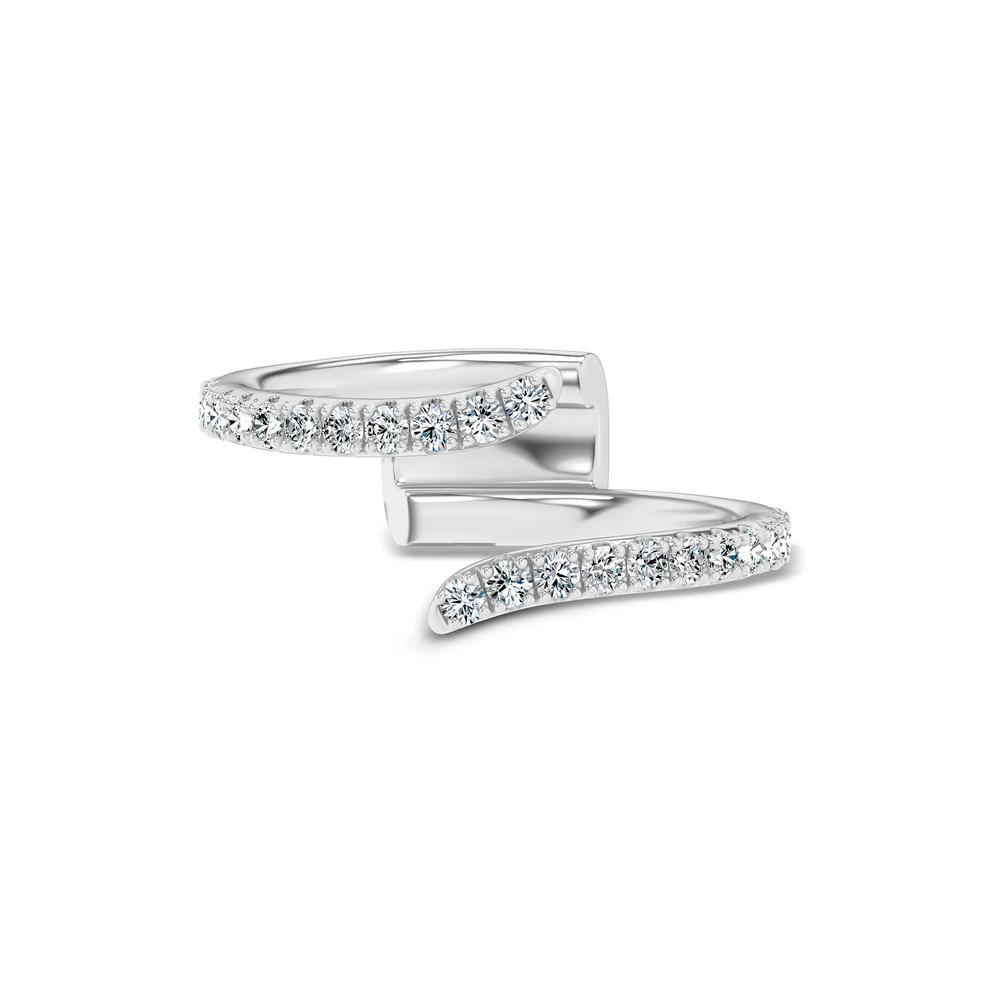Lab Grown Diamond Bypass Insert in 14K White Gold (1/2 ct. tw.) – Image 1 of 4