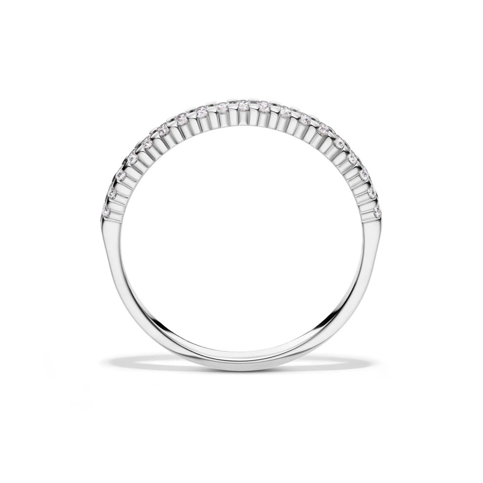 Lab Grown Diamond Anniversary Band in 10k Gold (1/7 ct. tw.) – Image 2 of 4