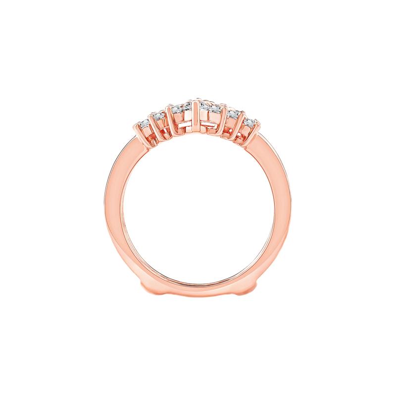 Lab Grown Diamond Chevron Insert in 14K Rose Gold &#40;1 ct. tw.&#41; – Image 2 of 2