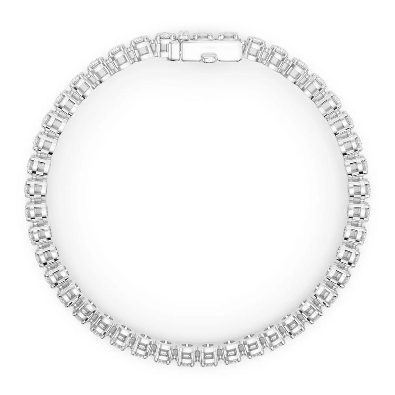 Lab Grown Diamond Tennis Bracelet in 14K White Gold &#40;5 3/4 ct. tw.&#41; – Image 2 of 4