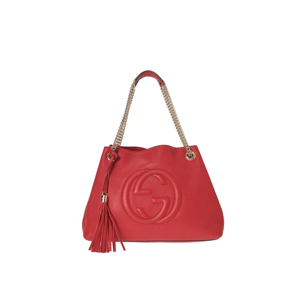 Pre-Owned Gucci Soho Chain Tote Medium  Tote – Image 1 of 8